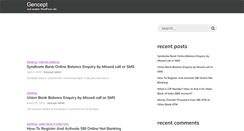 Desktop Screenshot of gencept.com